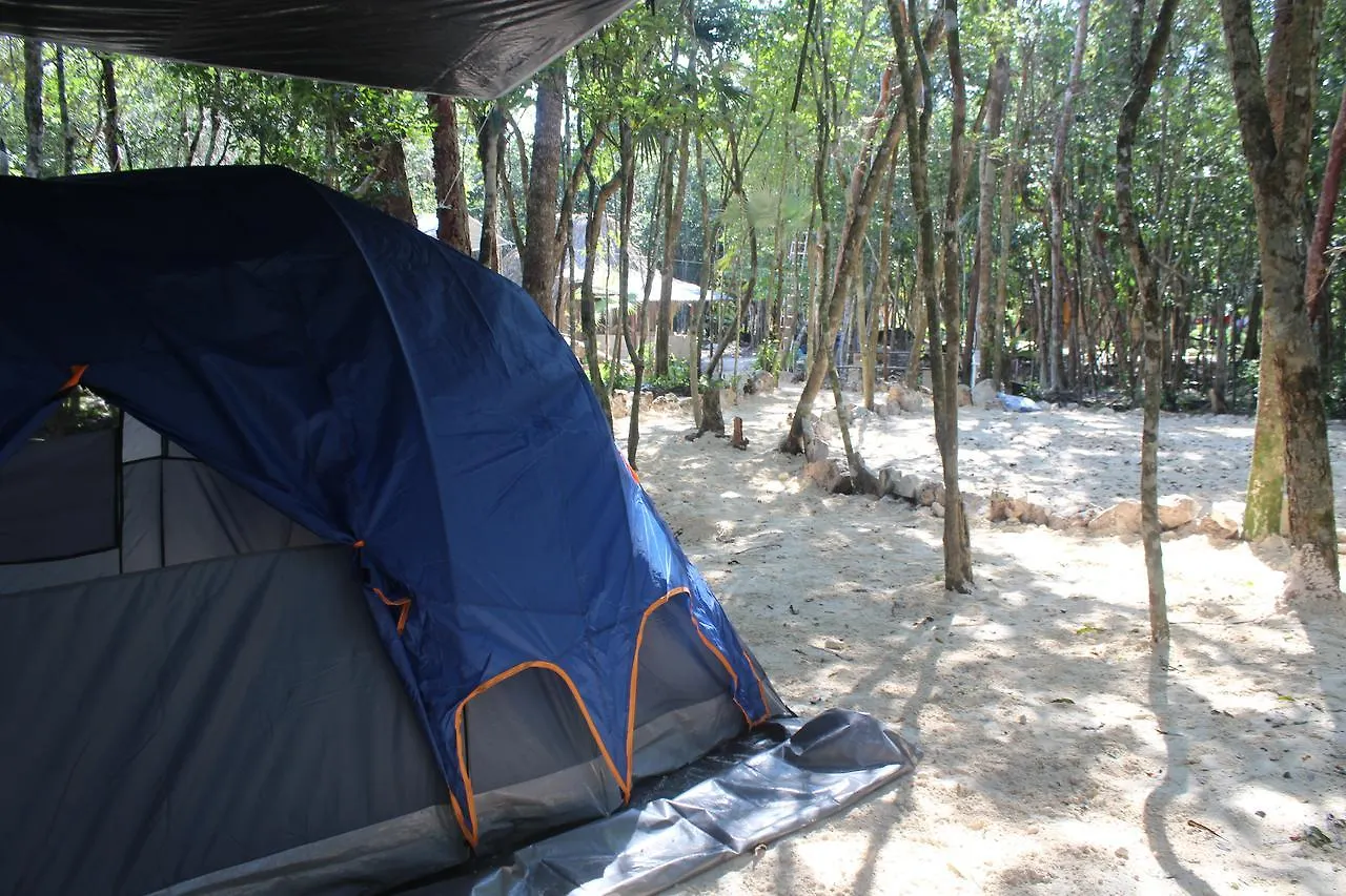 Kemp Hotel Stage One Camping Tulum