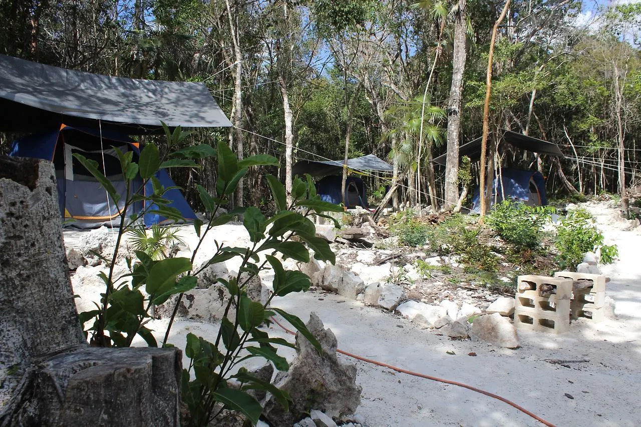 Kemping Stage One Camping Hotel Tulum